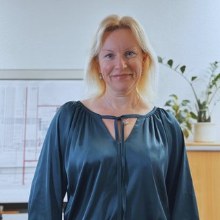 Porträt von Olga Göhring, CAD Zeichnerin bei Peinemann + Sohn in Bremen