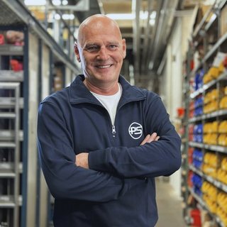 Porträt von Jens Kreib, zuständig für Wartung bei Peinemann + Sohn in Bremen